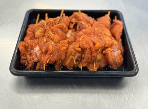 Chicken - kebabs oriental mint
