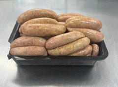 Goat - goat curry sausages