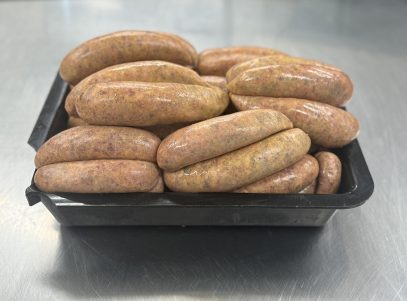 Goat - goat curry sausages