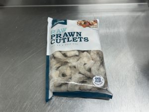 Seafood - Raw prawn cutlets
